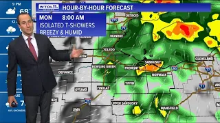 Weather turning breezy and cooler for Memorial Day | WTOL 11 Weather