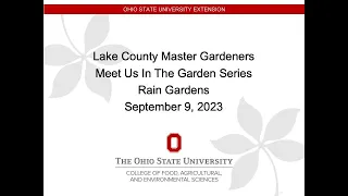 Meet Us in the Garden: Planning & Installing a Rain Garden