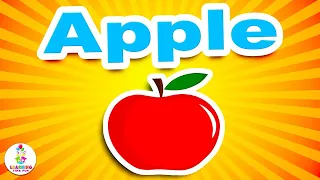 Simple Easy FRUITS And VEGGIES Vocab for Kids! | Learning Videos for Toddlers