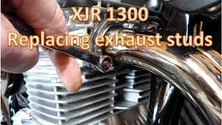 Replace exhaust studs Yamaha xjr 1300 /1200