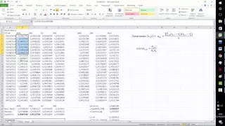 Portafolios de Inversión - 2 - Covarianzas y Correlaciones