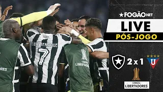 FOGÃONET LIVE: BOTAFOGO X LDU (PÓS-JOGO) | FASE DE GRUPOS DA COPA LIBERTADORES