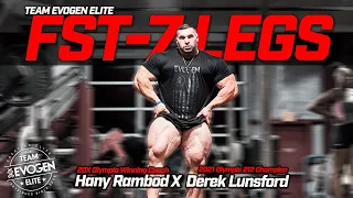 FST 7 LEGS | The Champ Derek Lunsford Trains with Hany Rambod