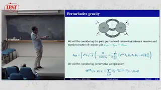 P. Vanhove : General Relativity from Scattering Amplitudes(...)