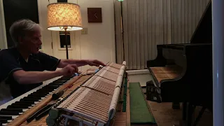 How I put a new German Abel hammer and flange on Steinway concert grand piano x 88Pianist Brian King