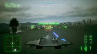 ACE COMBAT 7: SKIES UNKNOWN SP mission 2 Anchorhead Raid - Ace - S-Rank with the Darkstar