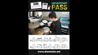 Baby - 존박 #drumcover #drumsheetmusic #drumtutorial