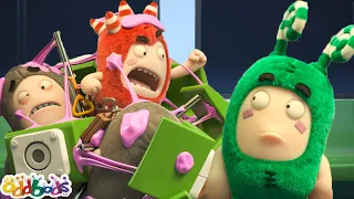 Sticky Situation | Oddbods - Food Adventures | Cartoons for Kids