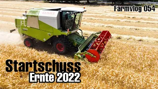 Heu bergen | Wintergerste dreschen🌾 | Ernte 2022 - Farmvlog 054