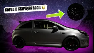 Corsa Starlight Roof Install(Twinkle+Meteor)Detailed Tutorial!/Full Install