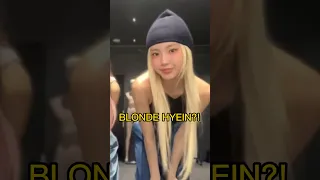 blonde slay hyein #newjeans #뉴진스 #hyein