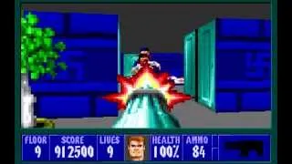 Wolfenstein 3D - Episode 5: Trail of the Madman - Floor 9 (E05L09) [MS-DOS]