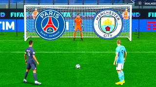 FIFA 23 - PSG VS MAN CITY I PENALTY SHOOTOUT I FINAL CHAMPIONS LEAGUE 2024 I