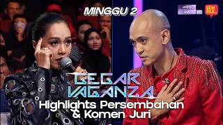 Gegar Vaganza 9 - Highlights Persembahan & Komen Juri | Minggu 2