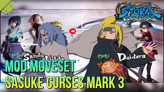 Mod Sasuke Curses Mark 3 - Naruto x Boruto: Ultimate Ninja Storm Connections (Android Gameplay)