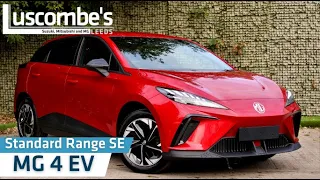 2022 MG 4 EV SE Handover Video | Luscombe MG Leeds