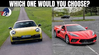 Should you Buy a 992 911 Carrera S vs C8 Corvette Z51 Mag Ride?