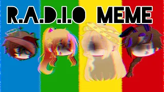 R.A.D.I.O Meme | FNAF | My AU | !Flash, Glitching! |