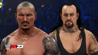 WWE 2K23 - Randy Orton Vs The Undertaker FULL GAMEPLAY (PS5)