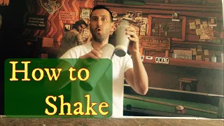 Cocktail shaking techniques ( 9 different styles)