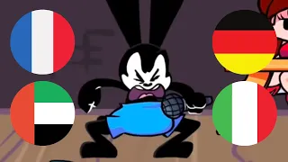 Oswald "I'M NOT THAT OLD!" but I edited it in different languages