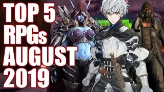 Top 5 NEW RPGs Of August 2019