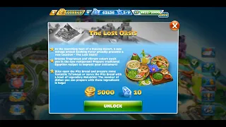 Cooking Fever - The Lost Oasis Level 1-5