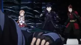 SAO Abridged Kirito vs Gleam Eyes