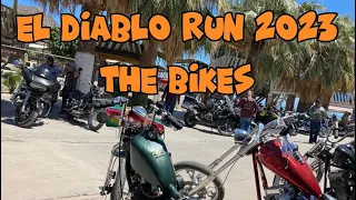 El Diablo Run 2023: No BS just Bikes. Walk with me around EDR to see the choppers and other bikes!