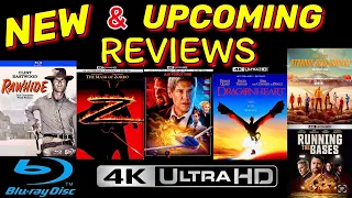 NEW & UPCOMING 4K UHD & Blu Ray Reviews Rawhide Air Force One 4K Dragonheart Mask of Zorro Star Trek