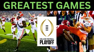Top 50 College Football Games Of The 4-Team Playoff Era (2014-2023)