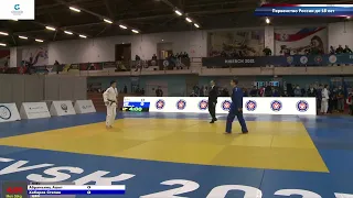 55 kg Абрамьянц А Хабаров С 07 11 2021 Т1 Первенство России по дзюдо до 18 лет, ИЖЕВСК