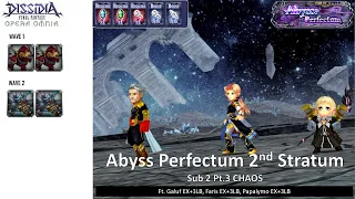 DFFOO GL (Abyss Perfectum 2nd Stratum Sub 2 Pt.3 CHAOS) Galuf, Faris, Papalymo