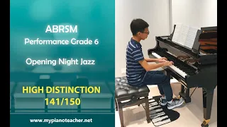 Opening Night Jazz | Martha Mier | Grade 6 2021-2022 C:1 ABRSM High Distinction [141]