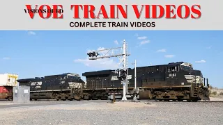 VOE New Train Videos # 0118 September 14, 2023 NS, BNSF, & Union Pacific TRAINS