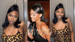 RECREATING LORI HARVEY Y2K FLIPPED ENDS HAIRSTYLE