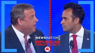 Vivek Ramaswamy and Chris Christie spar over Ukraine and foreign policy | NewsNation GOP Debate