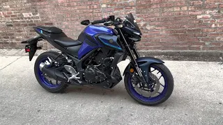Yamaha MT-03 2022 blue Y7493U