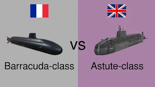 Barracuda ClassSubmarine vs Astute Class Submarine Comparison