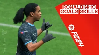 EA FC24 | Ronaldinho goals and skills | PS5 🎧🔥