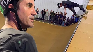 Bob Burnquist Shreds Skatepark Of Tampa’s Vert Ramp!!