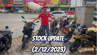 BIKE STOCK UPDATE (2/12/2023) TM MOTOWORLD TMM