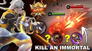 How to Counter the Immortal ARGUS on 1v1 | YIN BEST BUILD | MLBB