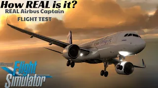 REAL Airbus Captain FLIGHT TEST | FS2020 Airbus A320 NEO | How REAL is it?!