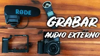 How to Record EXTERNAL AUDIO with Zoom h1 and Rode VideoMic Pro