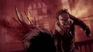 TWD Red Machete Comic Animation