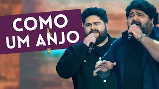 César Menotti e Fabiano cantam "Como Um Anjo" no Faustão Na Band