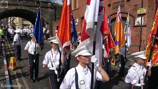 Pride Of The Orange & Blue F.B. @ 334th Ann. Relief Of Derry Parade ~ 12/08/23 (4K)