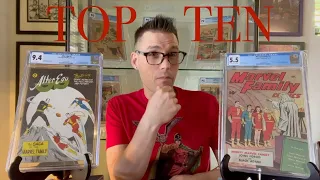 Tag Video - My Top 10 1st Cover Appearances - CGC Graded Comics - Black Adam - SHAZAM - TMNT