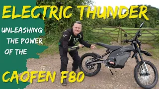 CAOFEN F 80 Electric Dirt Bike: Unleashing High Powered Adventure